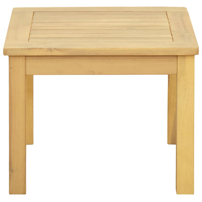 Salontafel Licht acacia 45 x 45 x 36 cm Massief Acaciahout