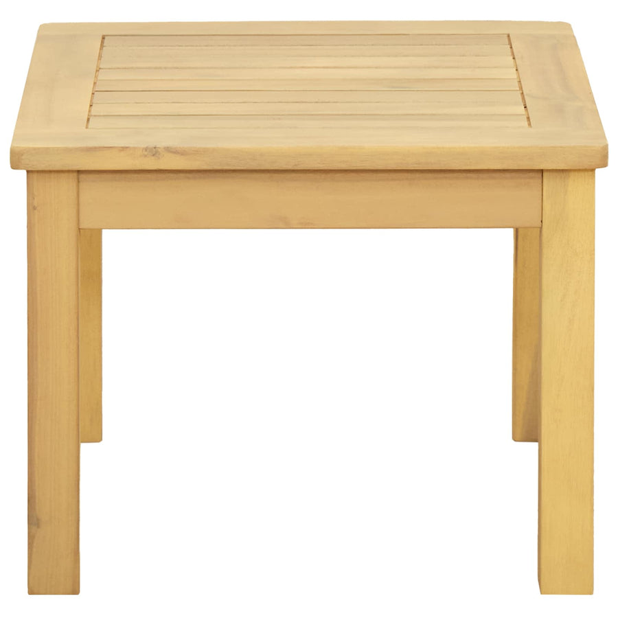 Salontafel Licht acacia 45 x 45 x 36 cm Massief Acaciahout