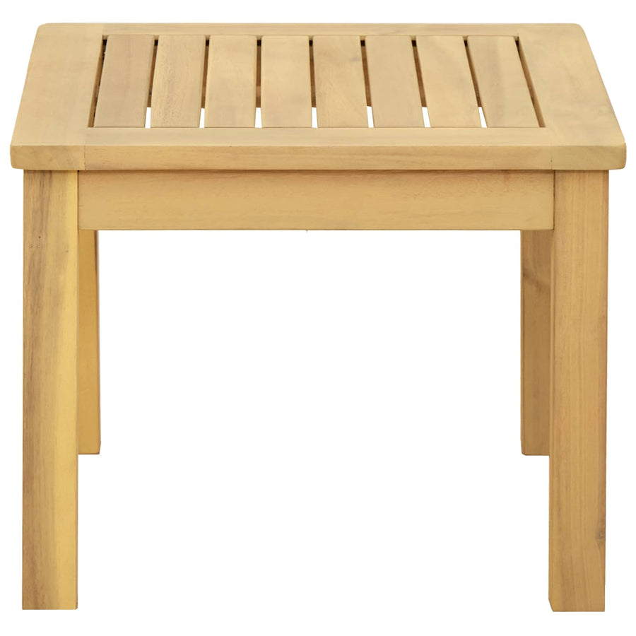 Salontafel Licht acacia 45 x 45 x 36 cm Massief Acaciahout