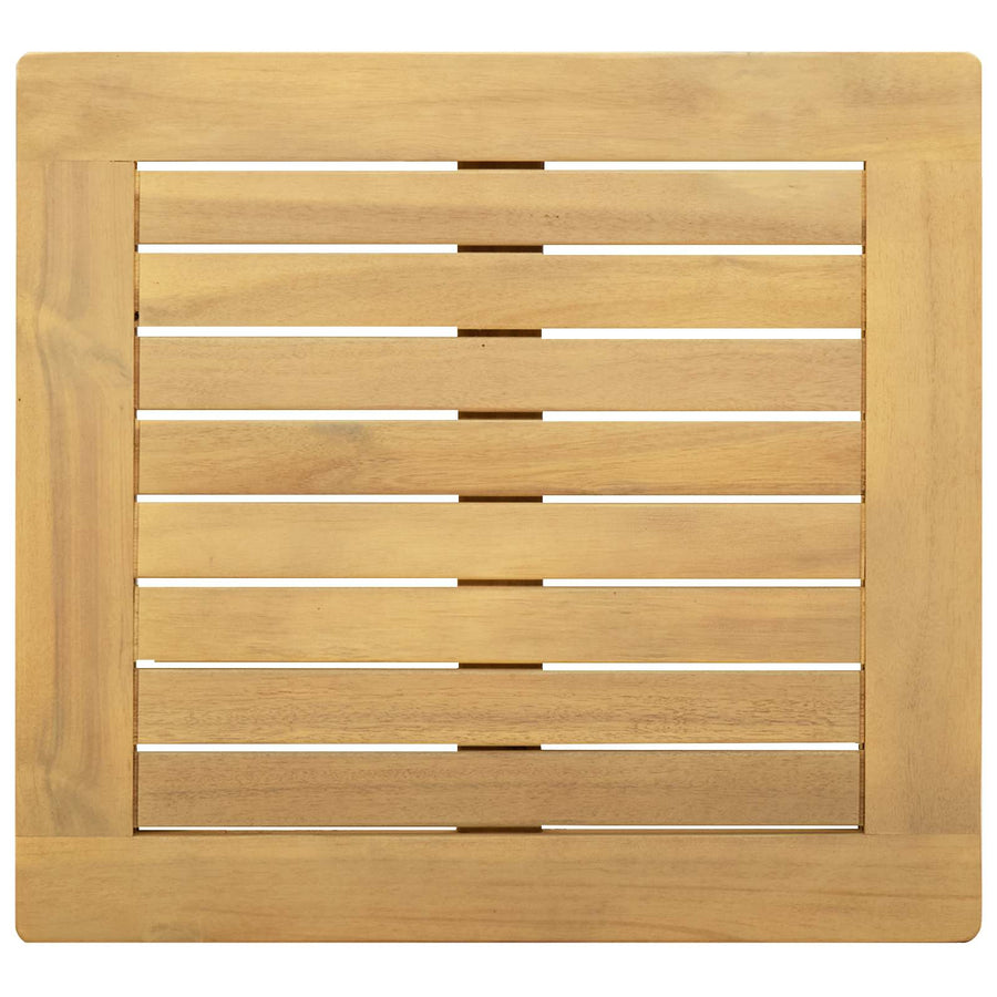 Salontafel Licht acacia 45 x 45 x 36 cm Massief Acaciahout