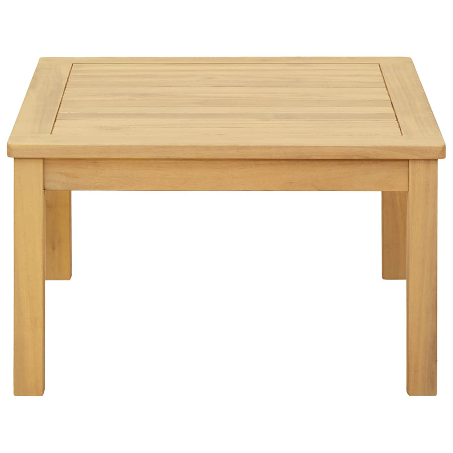 Salontafel Licht acacia 60 x 60 x 36 cm Massief Acaciahout