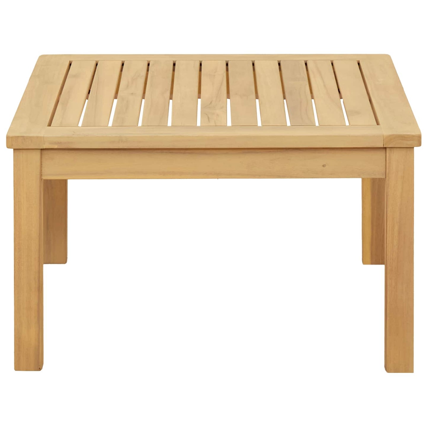 Salontafel Licht acacia 60 x 60 x 36 cm Massief Acaciahout