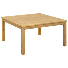 Salontafel Licht acacia 85 x 85 x 45 cm Massief Acaciahout