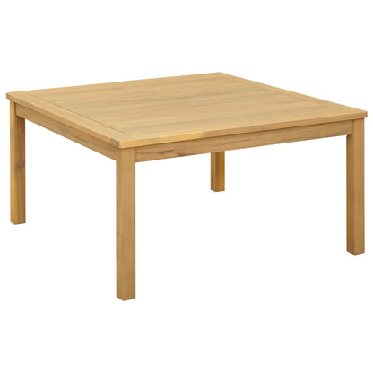 Salontafel Licht acacia 85 x 85 x 45 cm Massief Acaciahout
