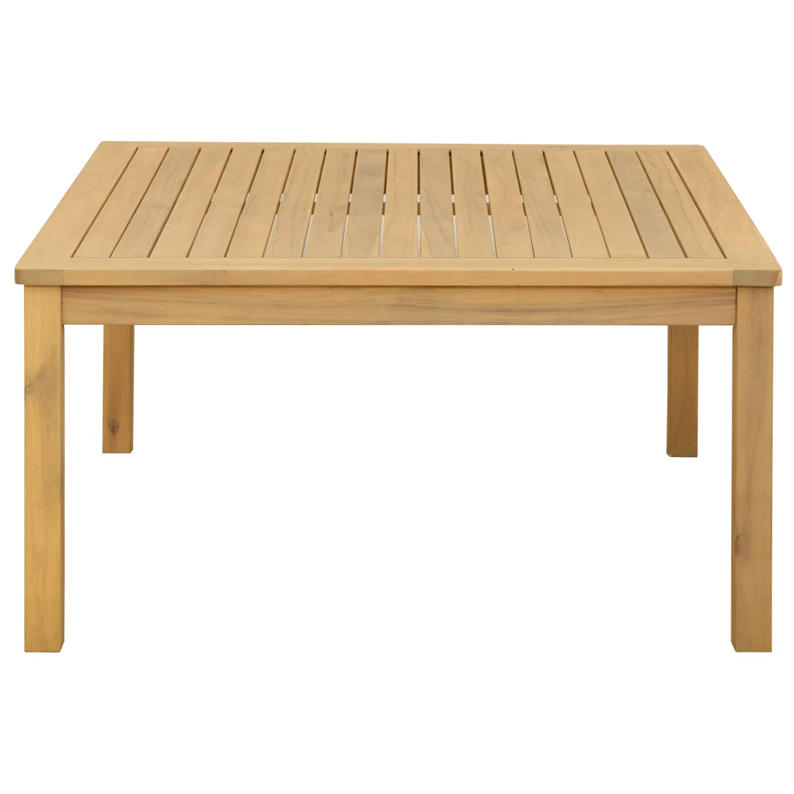 Salontafel Licht acacia 85 x 85 x 45 cm Massief Acaciahout