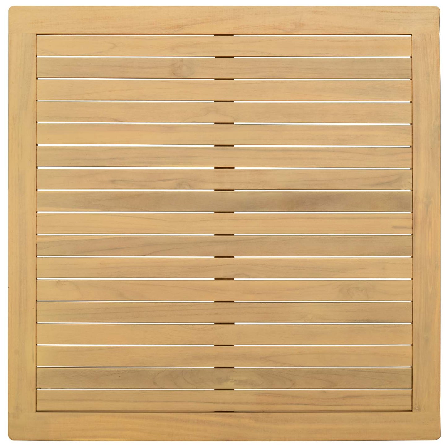 Salontafel Licht acacia 85 x 85 x 45 cm Massief Acaciahout
