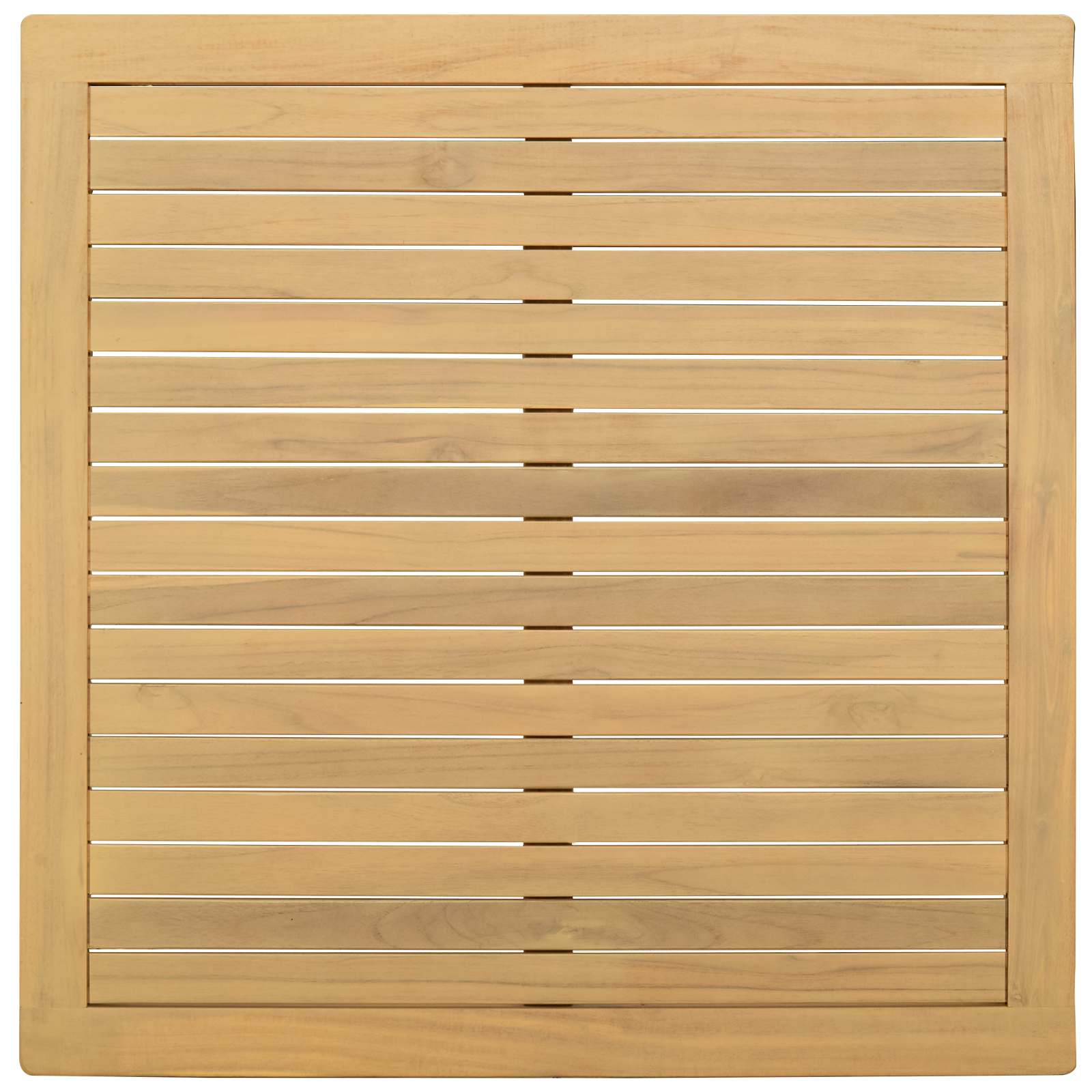 Salontafel Licht acacia 85 x 85 x 45 cm Massief Acaciahout