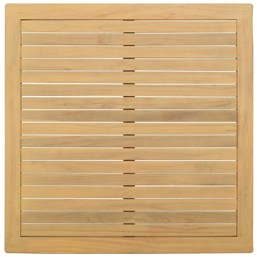 Salontafel Licht acacia 85 x 85 x 45 cm Massief Acaciahout