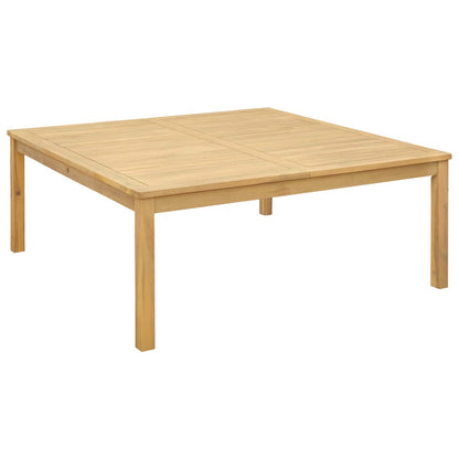 Salontafel Licht acacia 110 x 110 x 45 cm Massief Acaciahout
