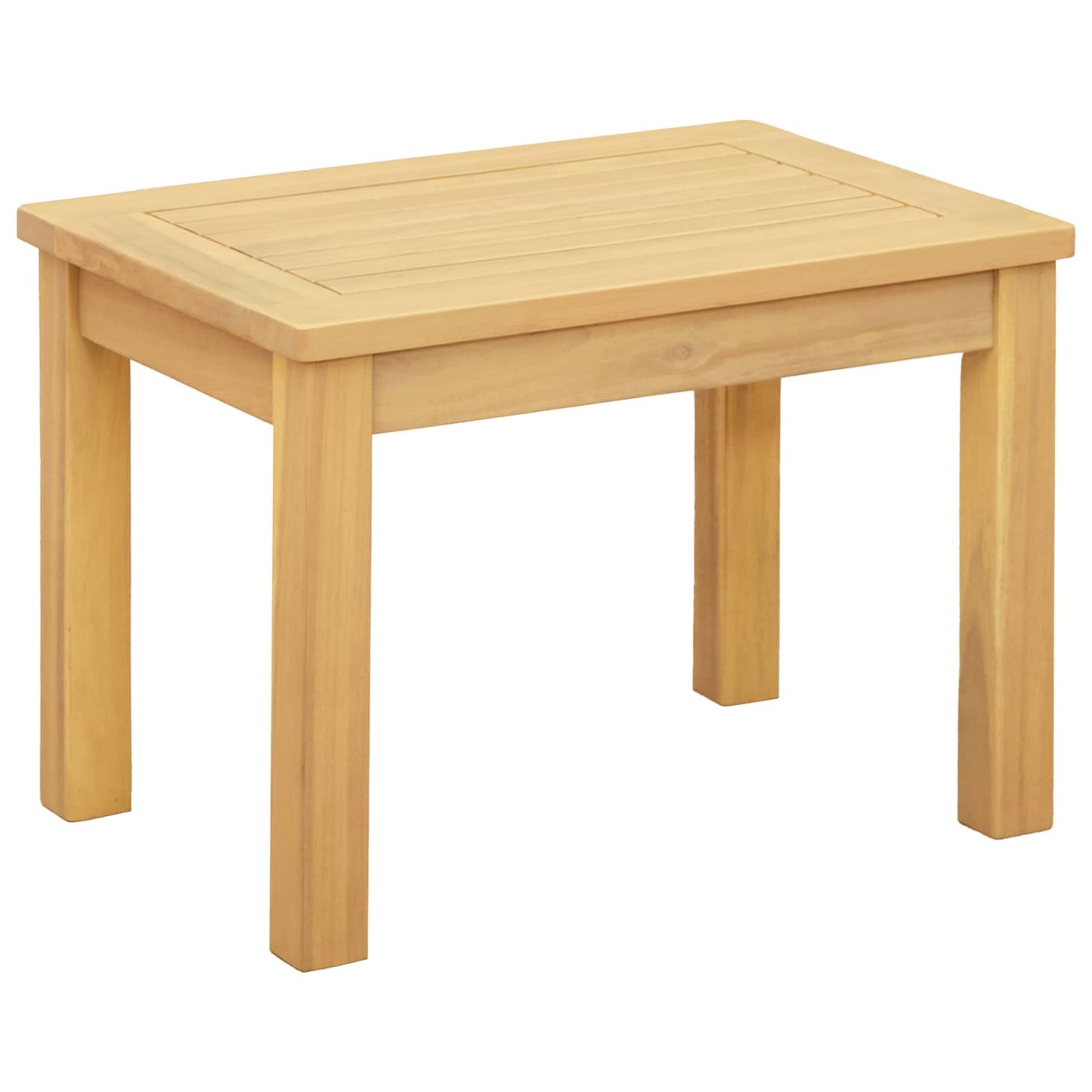 Salontafel Licht acacia 50 x 35 x 36 cm Massief Acaciahout