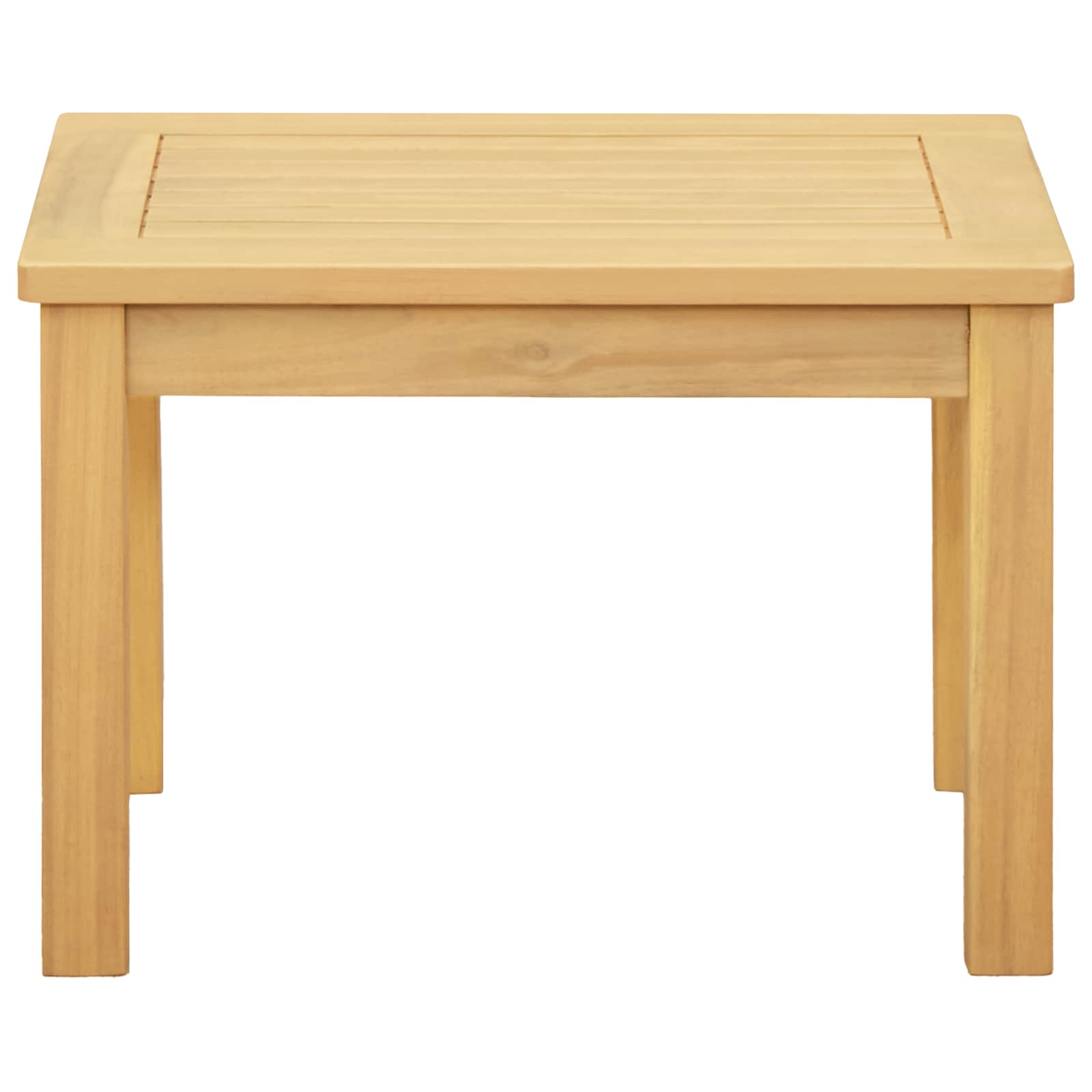 Salontafel Licht acacia 50 x 35 x 36 cm Massief Acaciahout