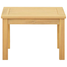Salontafel Licht acacia 50 x 35 x 36 cm Massief Acaciahout
