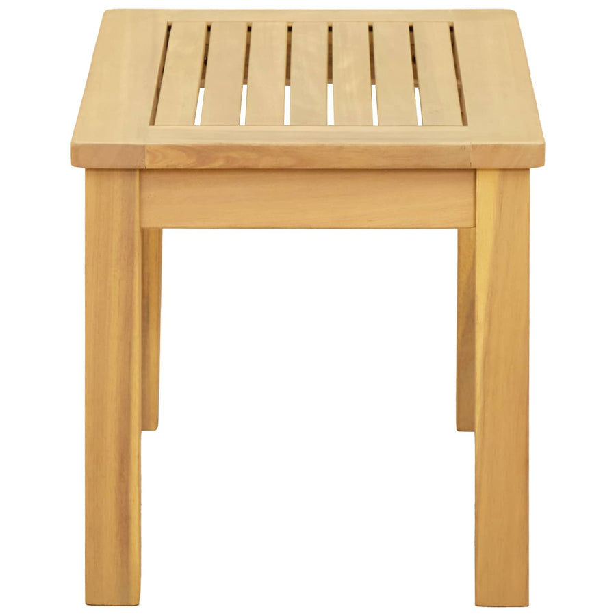 Salontafel Licht acacia 50 x 35 x 36 cm Massief Acaciahout