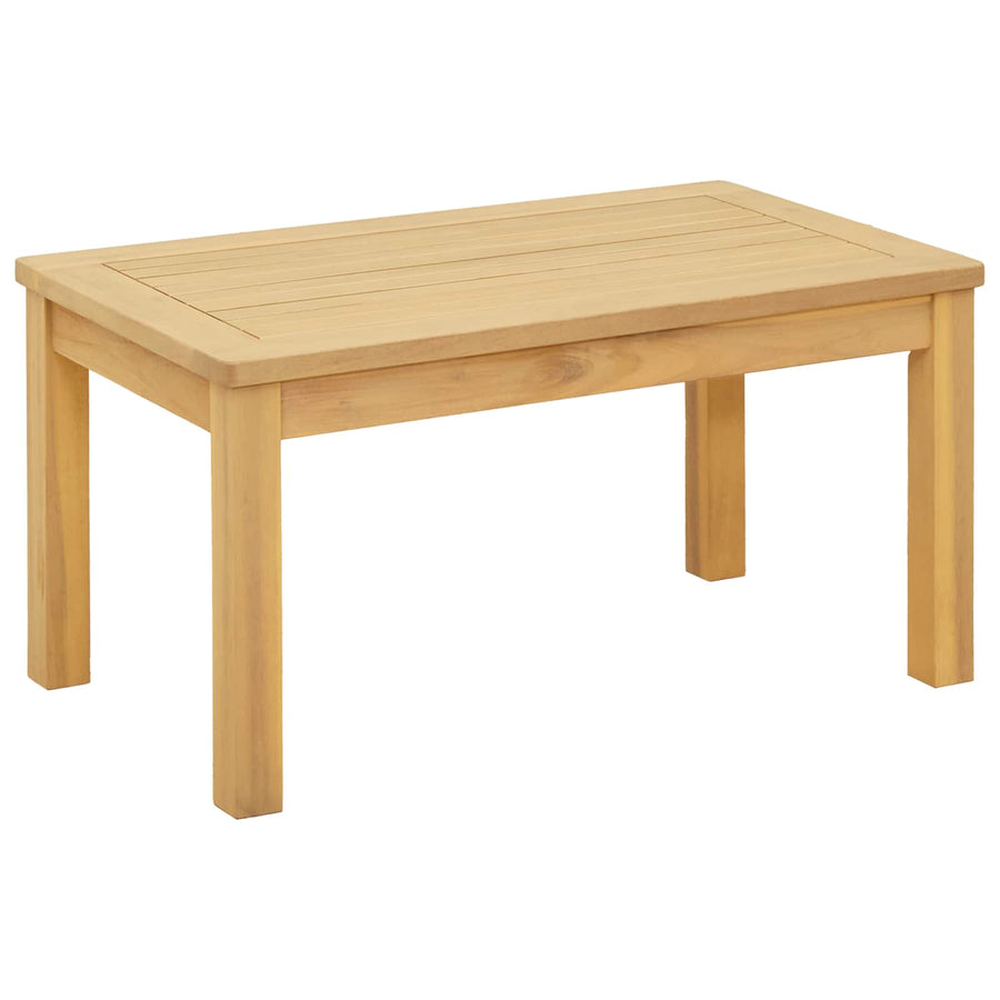 Salontafel Licht acacia 70 x 40 x 36 cm Massief Acaciahout