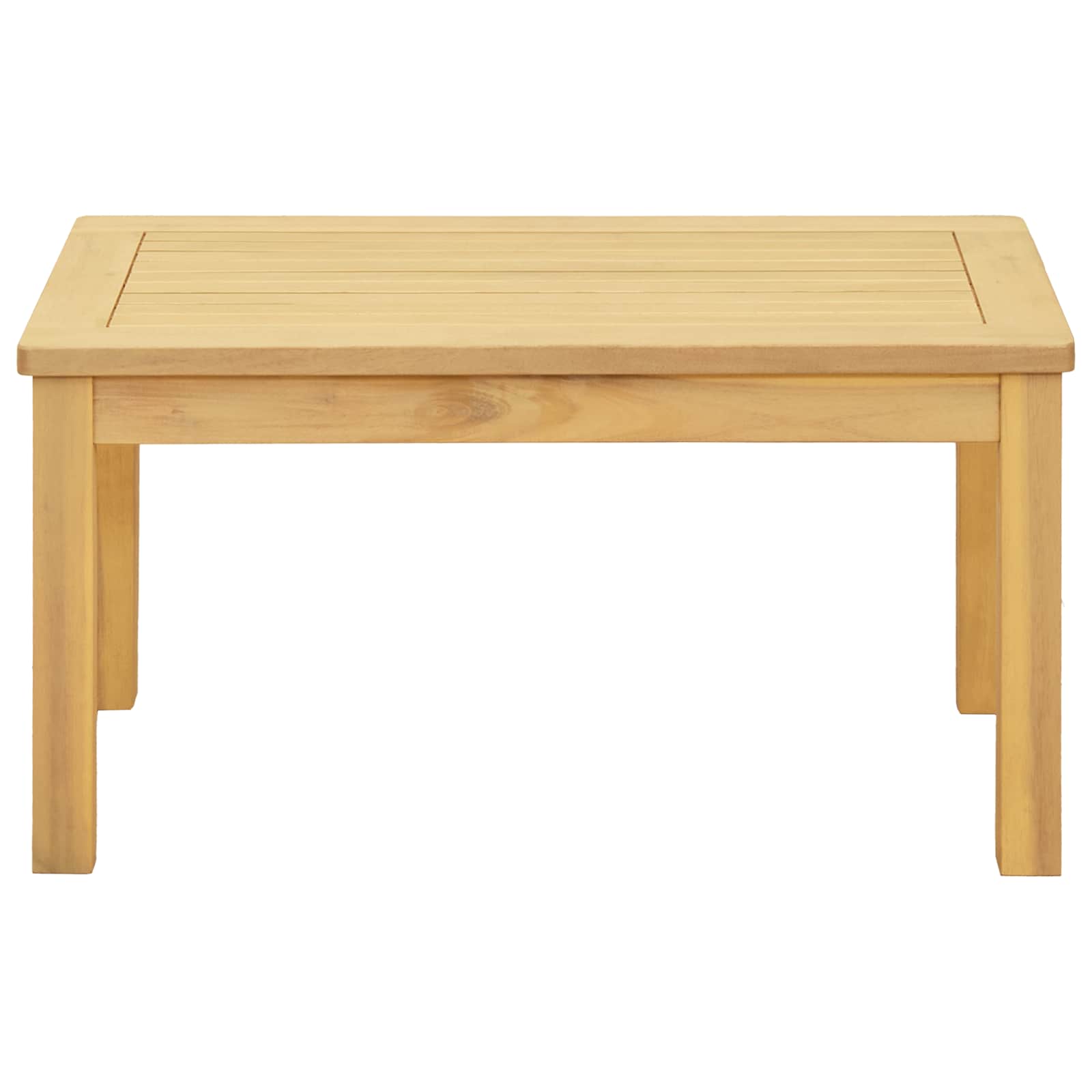 Salontafel Licht acacia 70 x 40 x 36 cm Massief Acaciahout