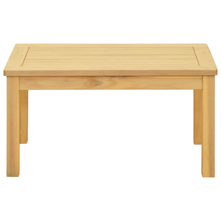 Salontafel Licht acacia 70 x 40 x 36 cm Massief Acaciahout