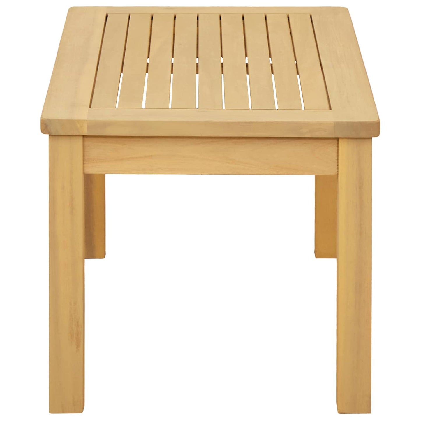 Salontafel Licht acacia 70 x 40 x 36 cm Massief Acaciahout