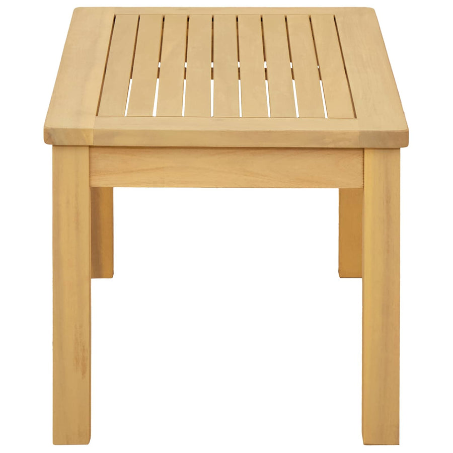 Salontafel Licht acacia 70 x 40 x 36 cm Massief Acaciahout