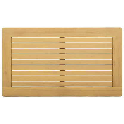 Salontafel Licht acacia 70 x 40 x 36 cm Massief Acaciahout