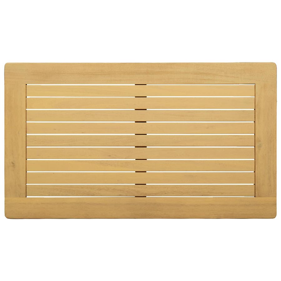 Salontafel Licht acacia 70 x 40 x 36 cm Massief Acaciahout