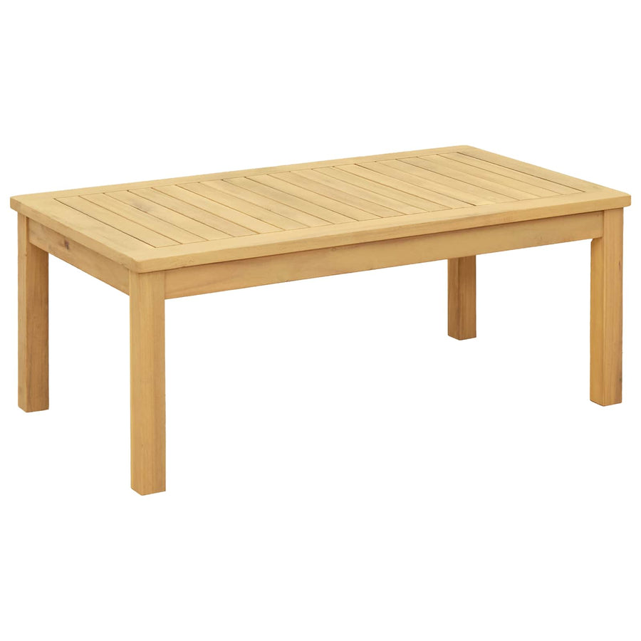 Salontafel Licht acacia 90 x 50 x 36 cm Massief Acaciahout