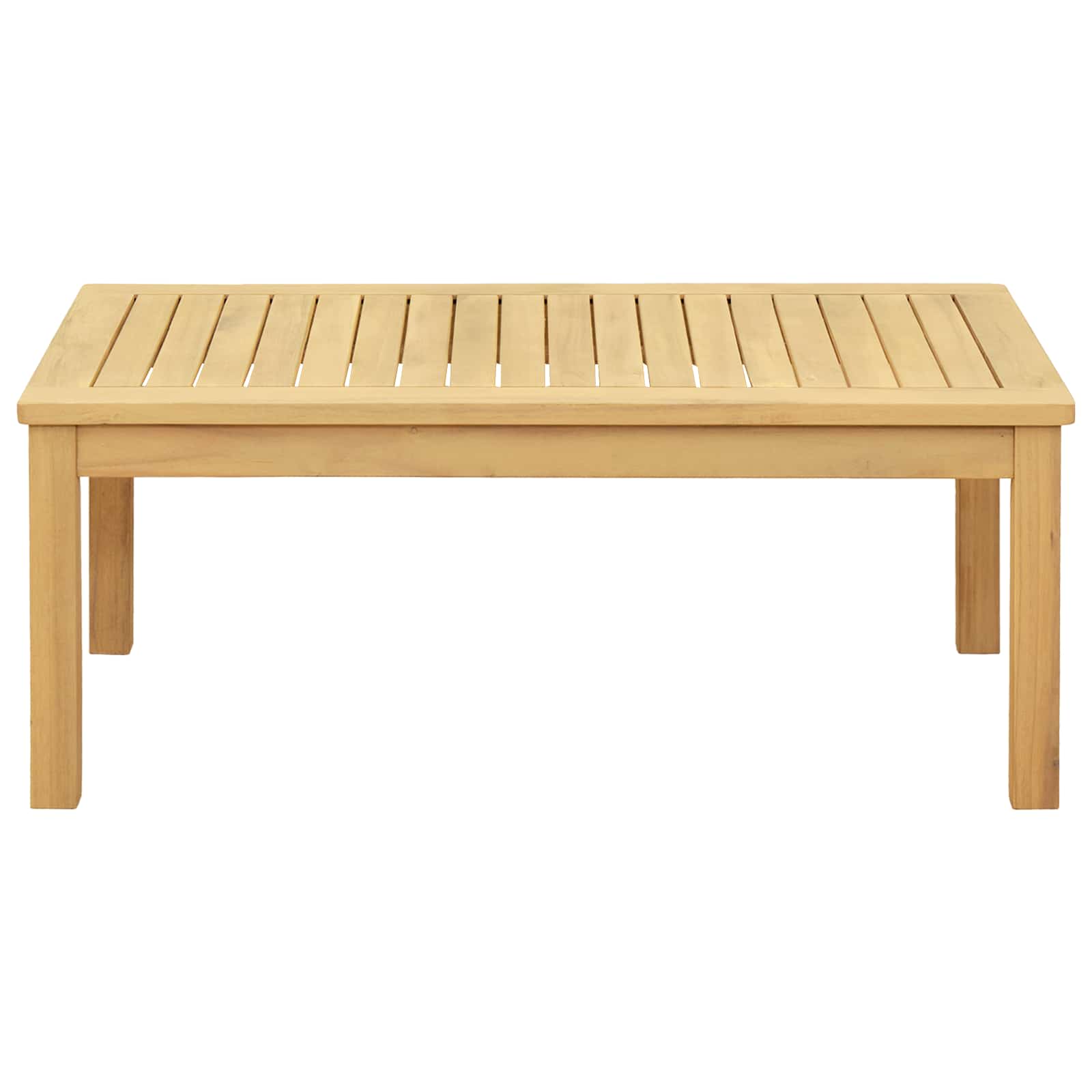 Salontafel Licht acacia 90 x 50 x 36 cm Massief Acaciahout