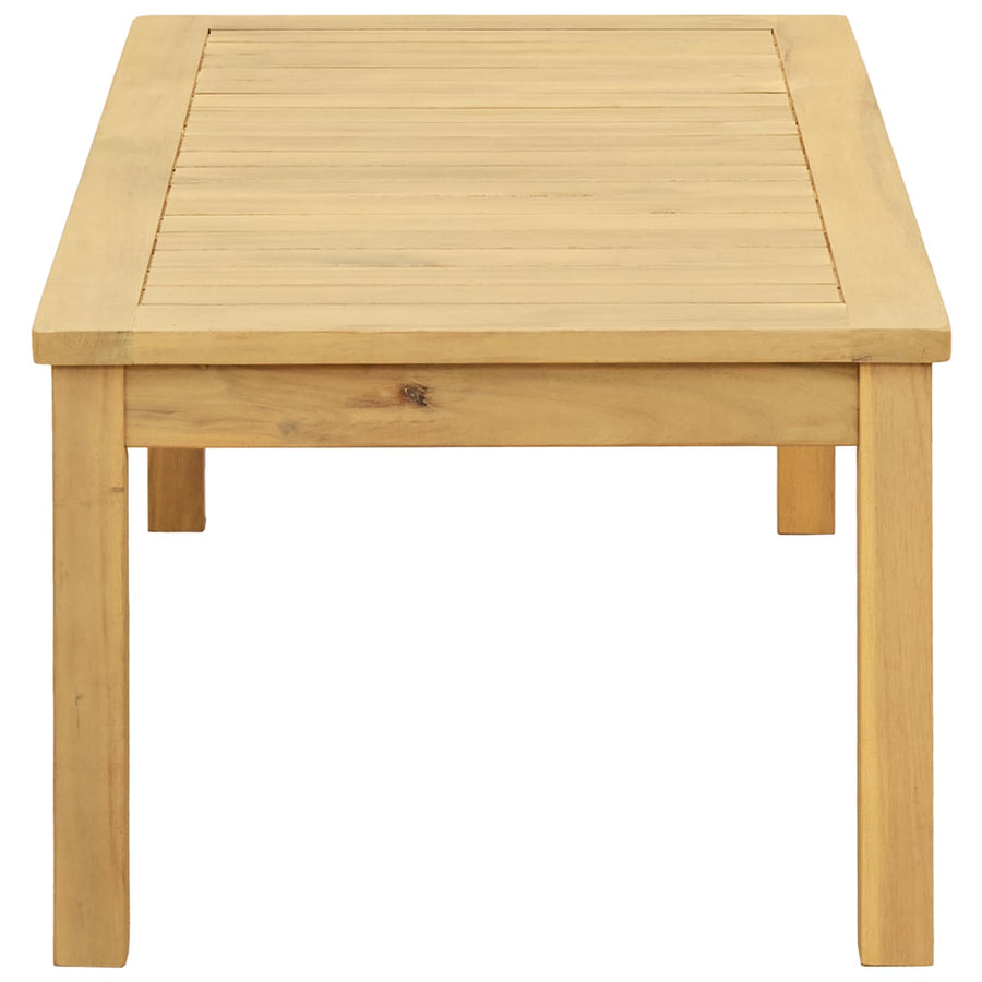 Salontafel Licht acacia 90 x 50 x 36 cm Massief Acaciahout
