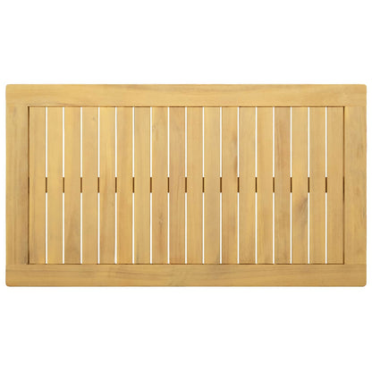 Salontafel Licht acacia 90 x 50 x 36 cm Massief Acaciahout