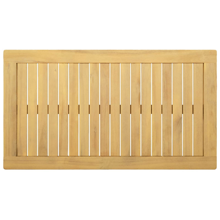 Salontafel Licht acacia 90 x 50 x 36 cm Massief Acaciahout
