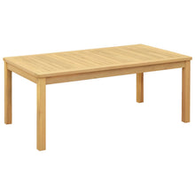 Salontafel Licht acacia 110 x 60 x 45 cm Massief Acaciahout