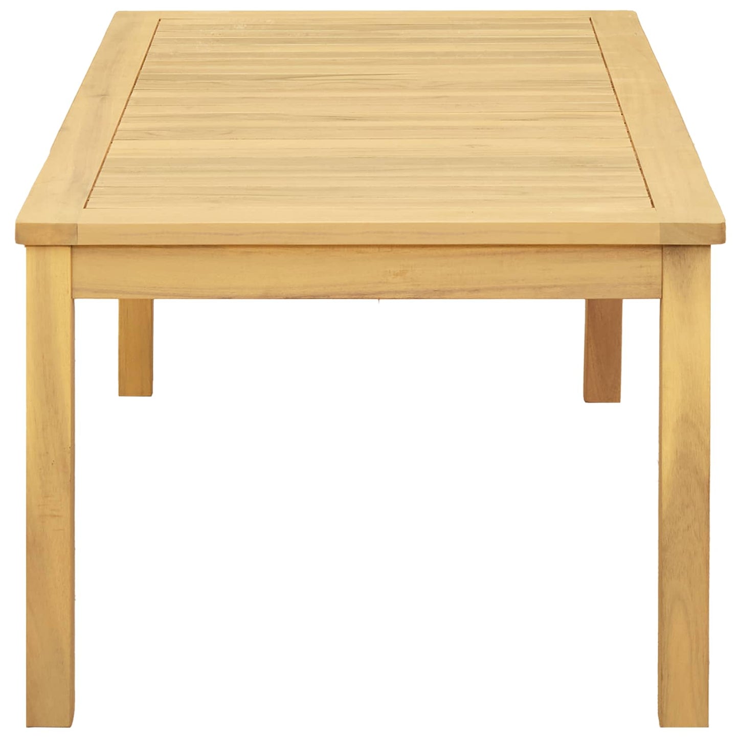 Salontafel Licht acacia 110 x 60 x 45 cm Massief Acaciahout