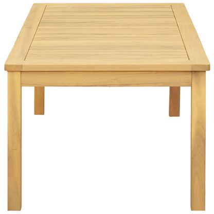 Salontafel Licht acacia 110 x 60 x 45 cm Massief Acaciahout