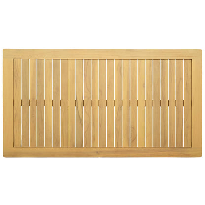 Salontafel Licht acacia 110 x 60 x 45 cm Massief Acaciahout