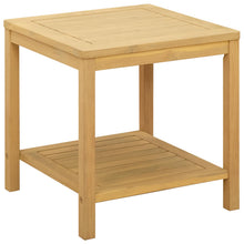 Bijzettafel Olie naturel 45 x 45 x 45 cm Massief Acaciahout