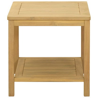 Bijzettafel Olie naturel 45 x 45 x 45 cm Massief Acaciahout