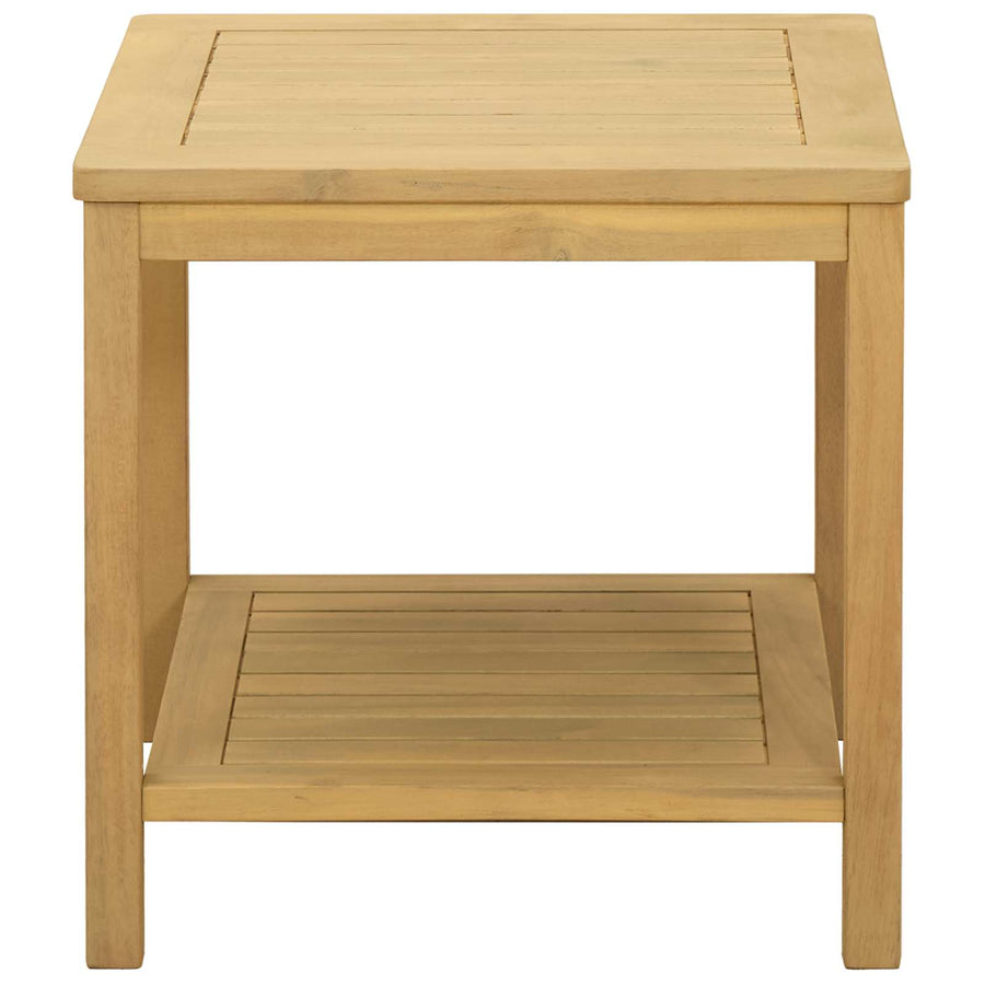 Bijzettafel Olie naturel 45 x 45 x 45 cm Massief Acaciahout