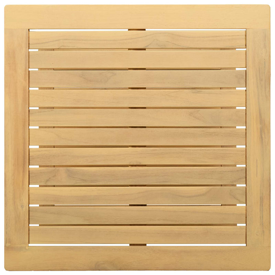 Bijzettafel Olie naturel 45 x 45 x 45 cm Massief Acaciahout
