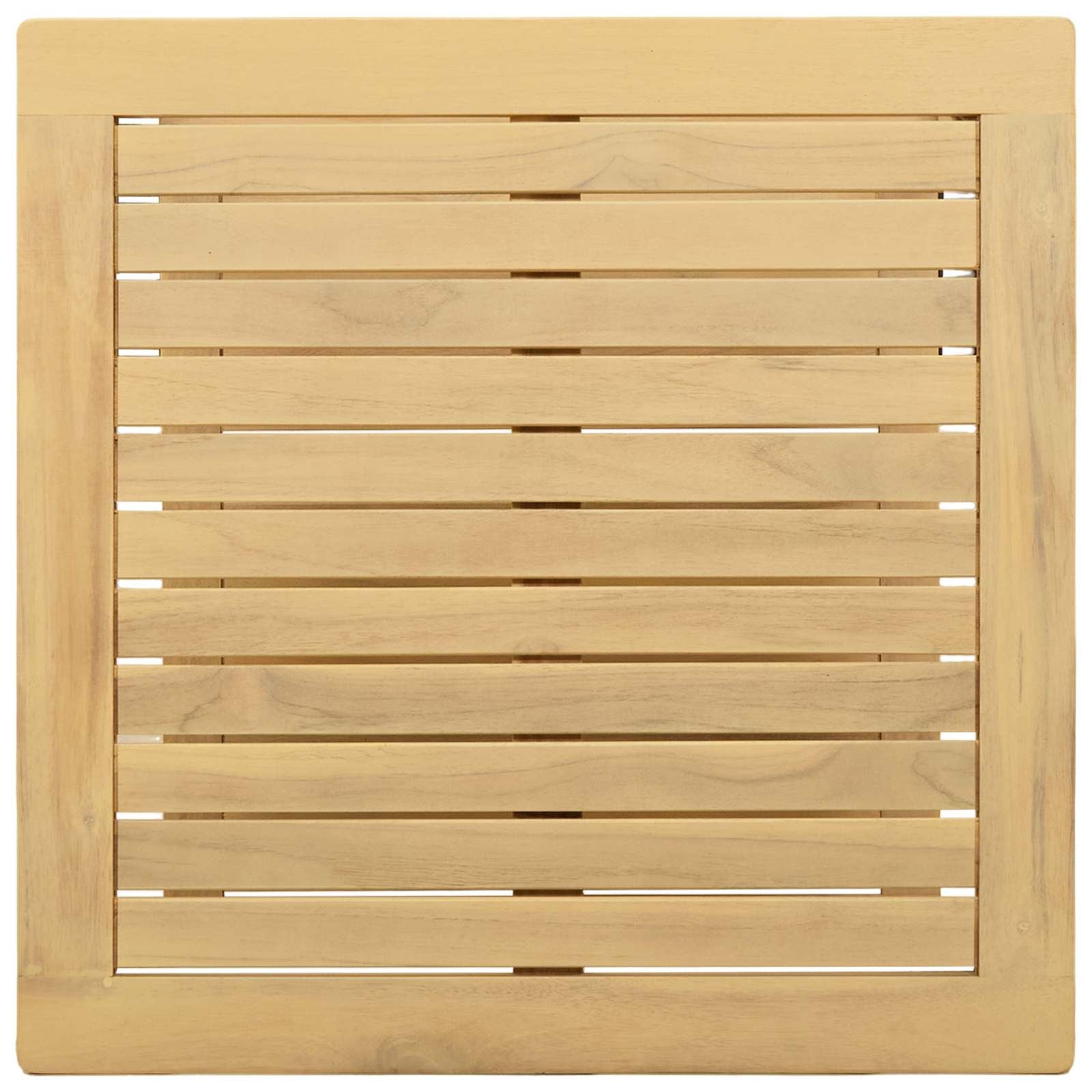 Bijzettafel Olie naturel 60 x 60 x 45 cm Massief Acaciahout