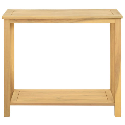 Tuin Console Tafel met opslag Licht acacia 80 x 35 x 75 cm
