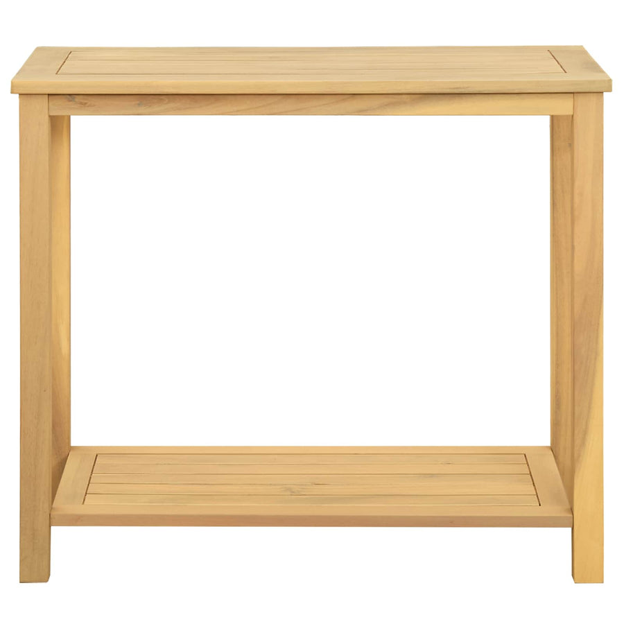 Tuin Console Tafel met opslag Licht acacia 80 x 35 x 75 cm