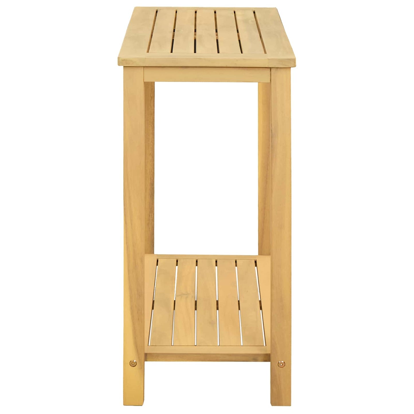 Tuin Console Tafel met opslag Licht acacia 80 x 35 x 75 cm