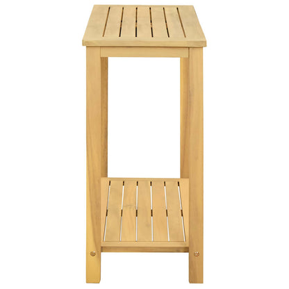 Tuin Console Tafel met opslag Licht acacia 80 x 35 x 75 cm