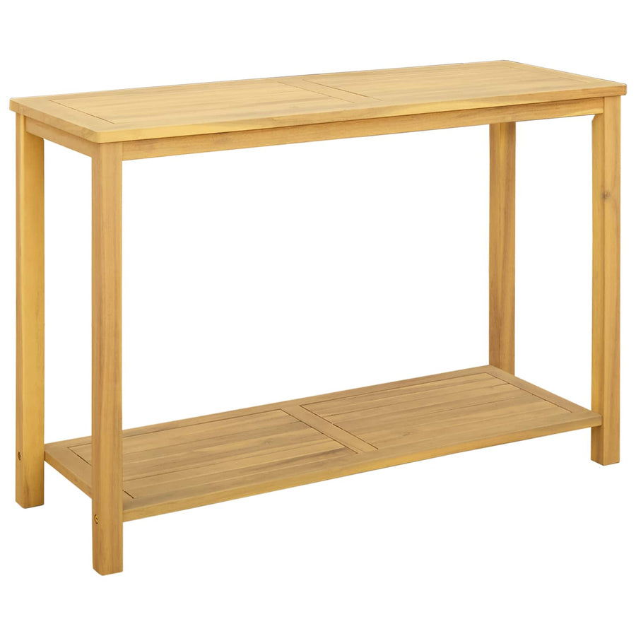Tuin Console Tafel Licht acacia 110 x 40 x 75 cm
