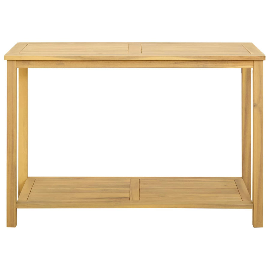Tuin Console Tafel Licht acacia 110 x 40 x 75 cm