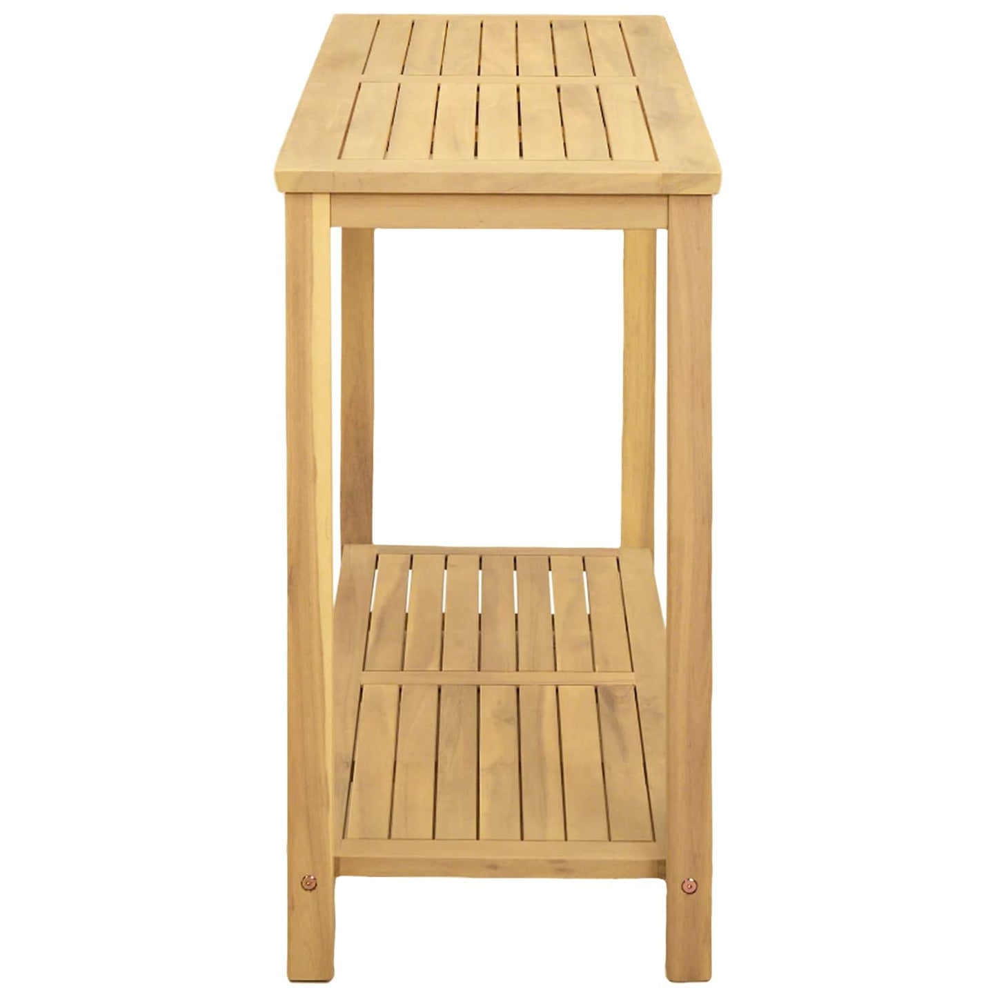 Tuin Console Tafel Licht acacia 110 x 40 x 75 cm