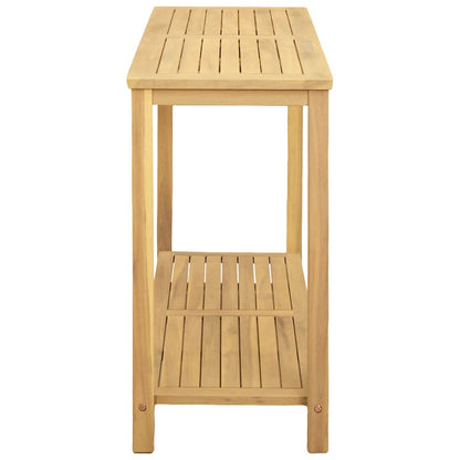 Tuin Console Tafel Licht acacia 110 x 40 x 75 cm