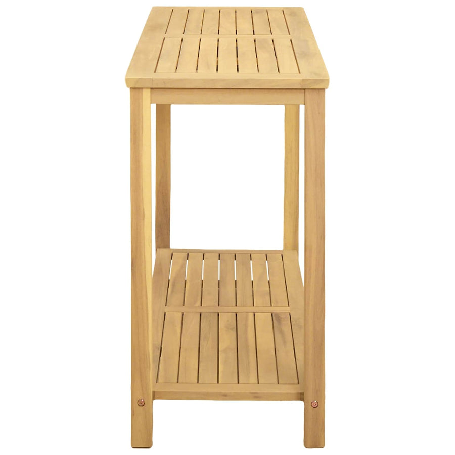 Tuin Console Tafel Licht acacia 110 x 40 x 75 cm