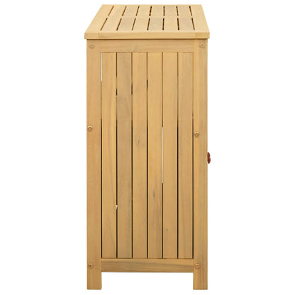 Tuin Console Tafel Licht acacia 80 x 35 x 75 cm