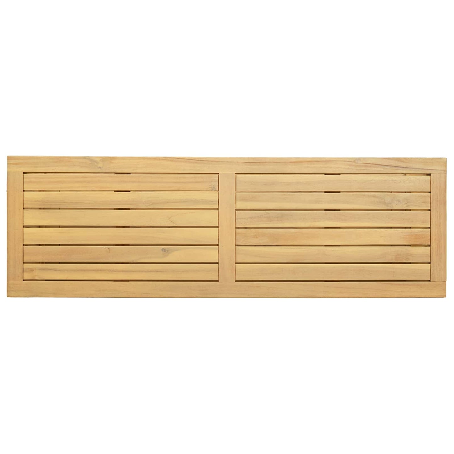 Tuin Console Tafel met opslag Licht acacia 110 x 35 x 75 cm