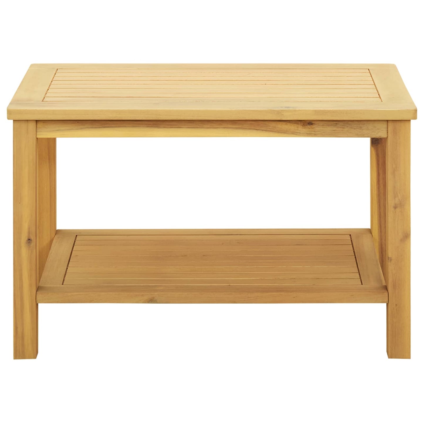 Bijzettafel Olie naturel 70 x 40 x 45 cm Massief Acaciahout
